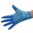 Blue Vinyl Powder Free Gloves x100
